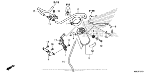 CBR650F Канистра осушителя