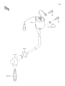 KX100 イグニッションシステム