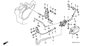 VT1100C2 Воздушный клапан всасывания