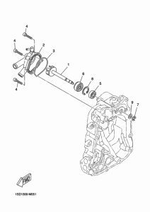 YP400RA Водяной насос