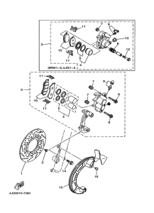 XT225 ﾌﾛﾝﾄﾌﾞﾚｰｷｷﾔﾘﾊﾟ