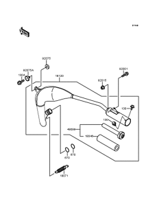 KX60 Глушитель