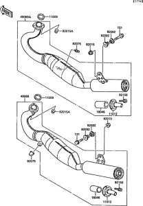 KR250 Глушитель
