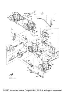 FZR600RE Карбюратор