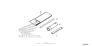 CRF80F Инструмент