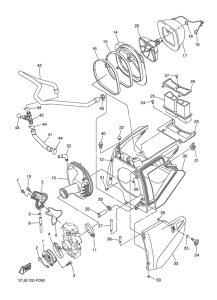 WR450F Впускная система