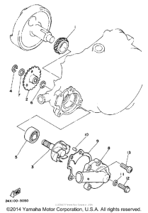 YZ125K Водяной насос