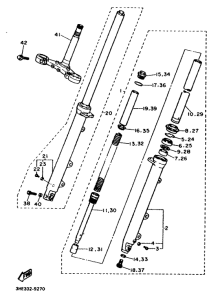  Передняя вилка