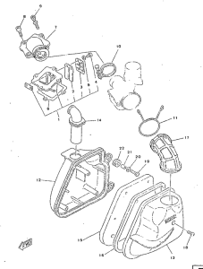 YA50R Впускная система