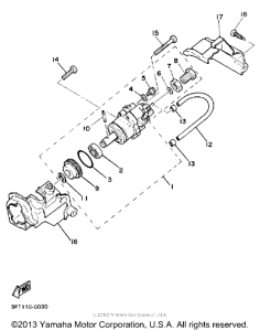 PW50A Масляный насос