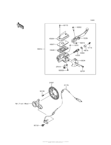 VN1700 Главный тормозной цилиндр