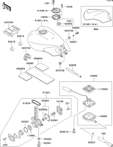 ZG1000 Fuel tank(1 / 3)