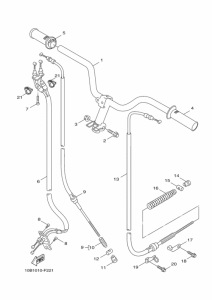 BX50N ｽﾃｱﾘﾝｸﾞﾊﾝﾄﾞﾙ & ｹｰﾌﾞﾙ