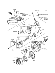 KLX150 Стартер