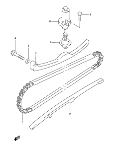 AN125 Держатель направляющей