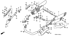 VF750C Глушитель