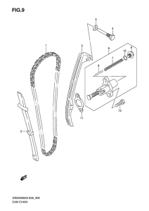 DR200 Держатель направляющей