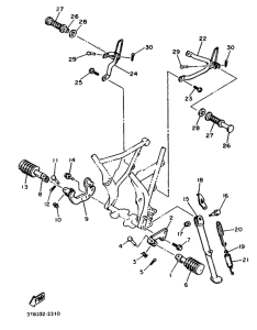 XT600EN (20.0KW Stand. footrest