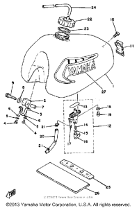  Топливный бак