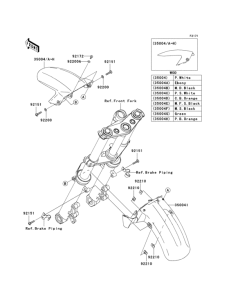 ER650 Крыло переднее