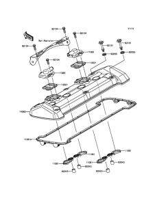 ZR800 Крышка головки цилиндров