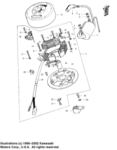 KS125 Ignition / generator