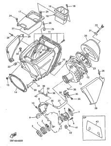 WR400F Впускная система