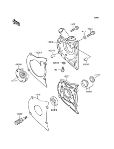 EX400 Водяной насос