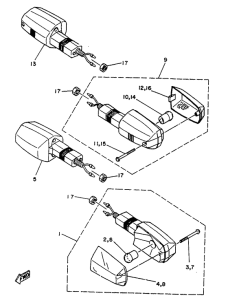 TZR125 Intermitentes