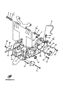YP250 ｸﾗﾝｸｹｰｽ