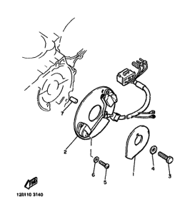 XS400 Pick up coil. governor