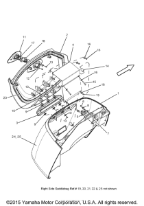 XVS1300BG Кофры боковые