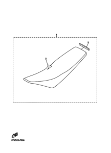 WR250F Сиденье