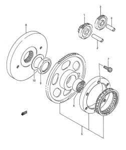 LS650 Муфта стартера