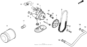 VT800 Масляный насос