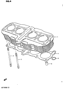 GS1100 Цилиндр