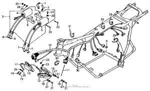 CB750 Wire harness + ignition coil