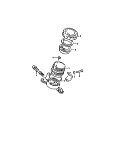 GS1000 Передний тормозной цилиндр