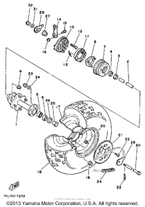 BW200ET Переднее колесо