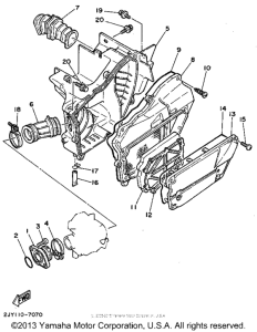 TW200GC Впускная система