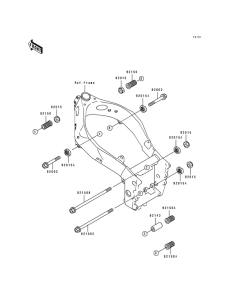 ZX750 Полусборный остов