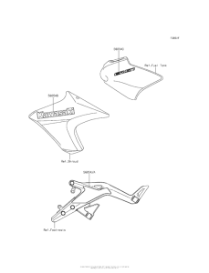 ER650 Decals (Black)(Eef)