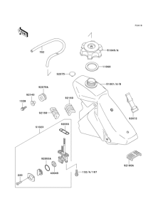  Топливный бак