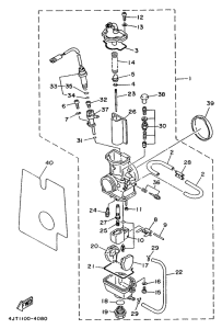TZ125 Карбюратор