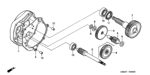 SFX50 Трансмиссия