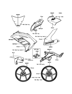 EX400 デカール(ブルー)(FGF)