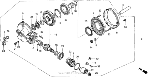 GL1200I Редуктор