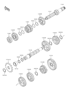 KX100 トランスミッション