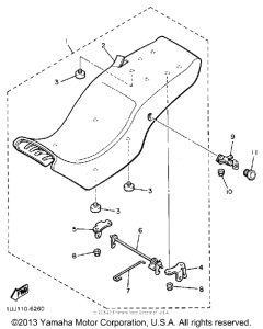 YX600A Сиденье
