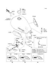 EJ650 Топливный бак